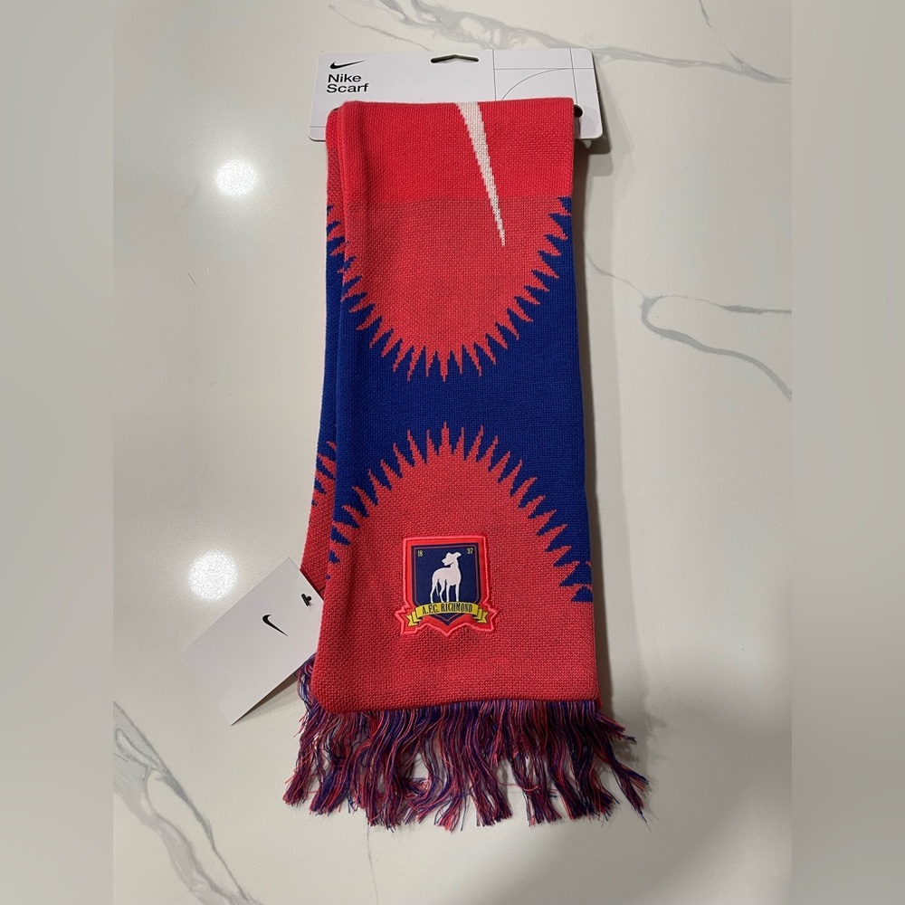 AFC Richmond Nike Scarf Ted Lasso Soccer Club Retails For $50